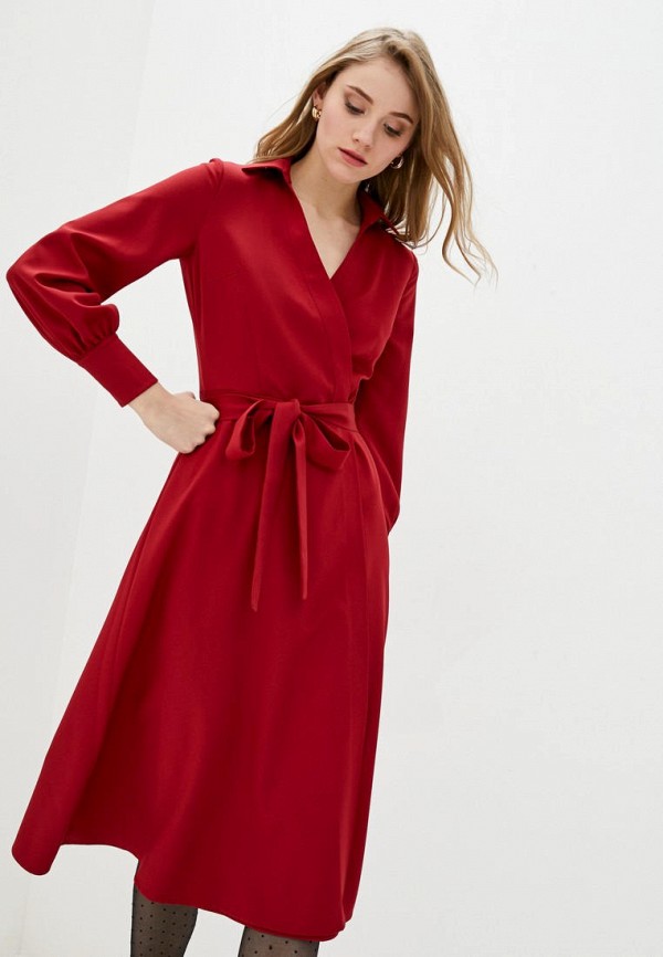 

Платье inDresser, Бордовый, inDresser MP002XW04JYO