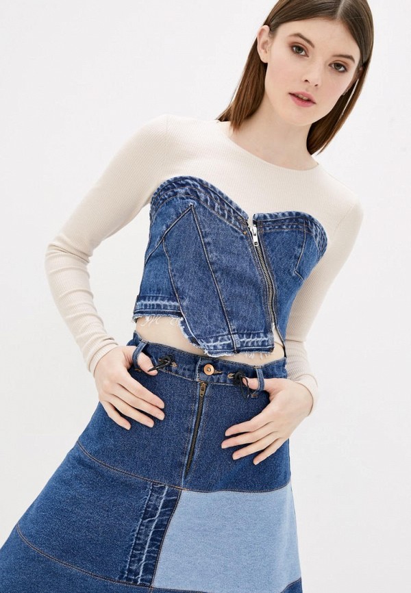 

Топ WhyNotDenim, Синий, WhyNotDenim MP002XW04JZK