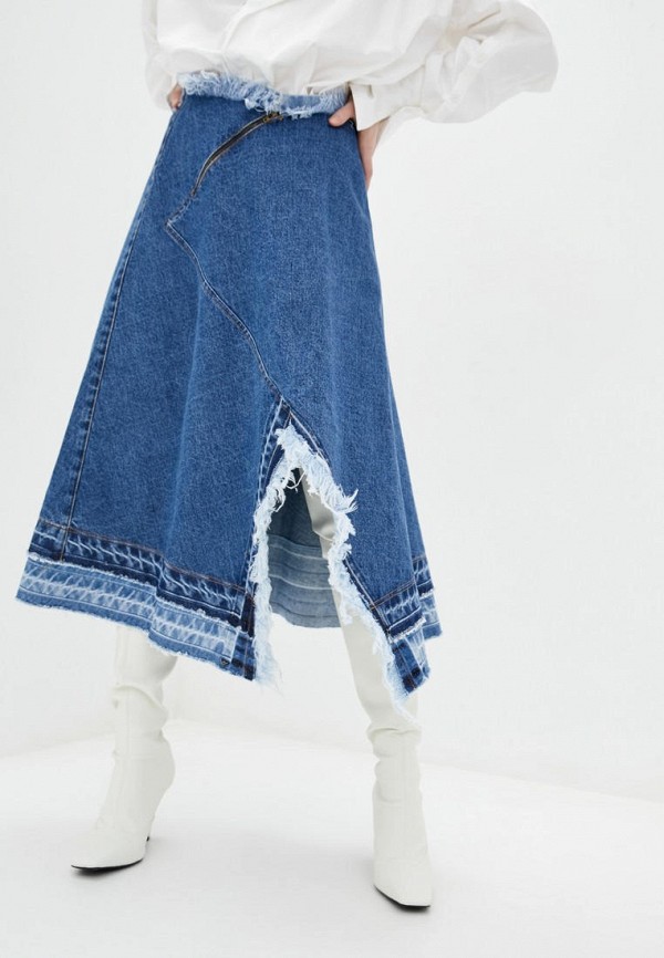 

Юбка джинсовая WhyNotDenim, Синий