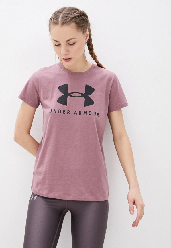 

Футболка спортивная Under Armour, Розовый, Under Armour MP002XW04KXN