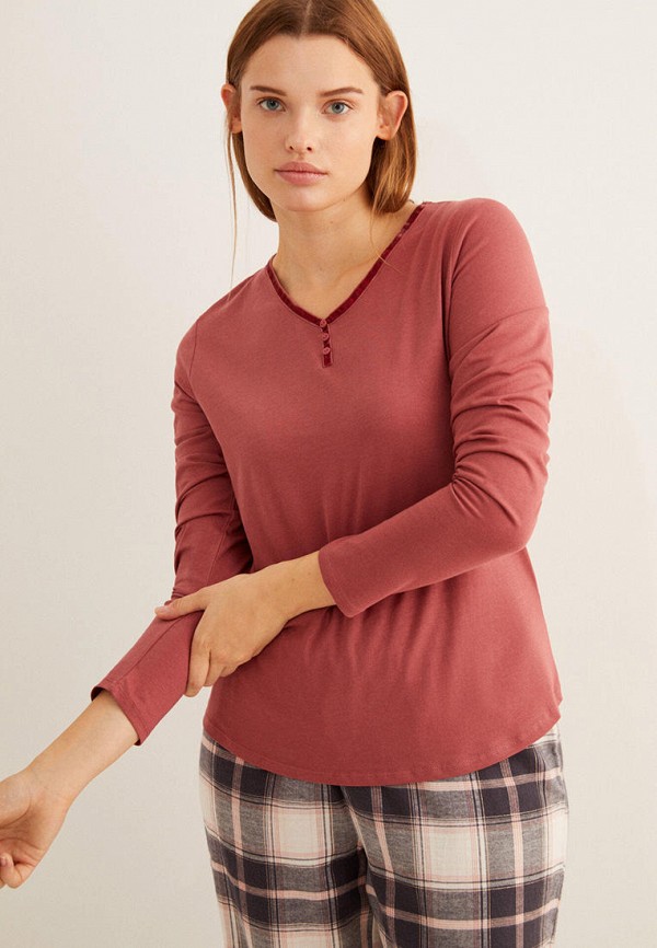 

Лонгслив домашний women'secret, Розовый, women'secret MP002XW04KYB