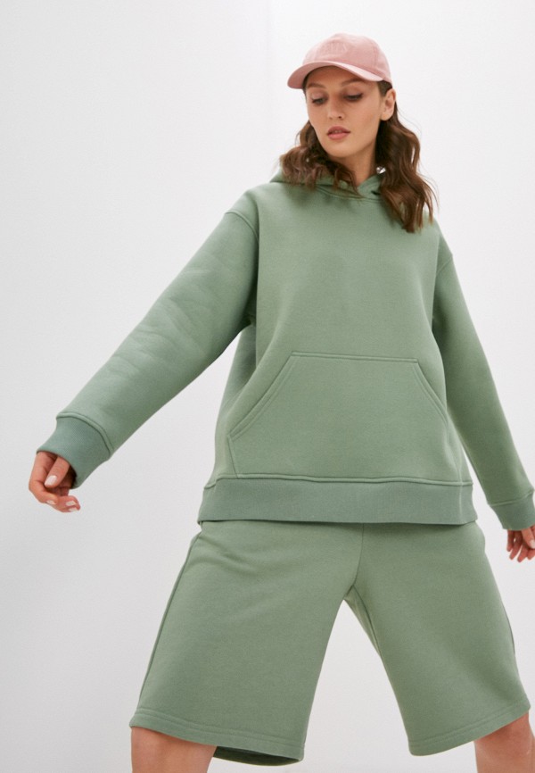

Худи Qode Wear, Зеленый, с начесом