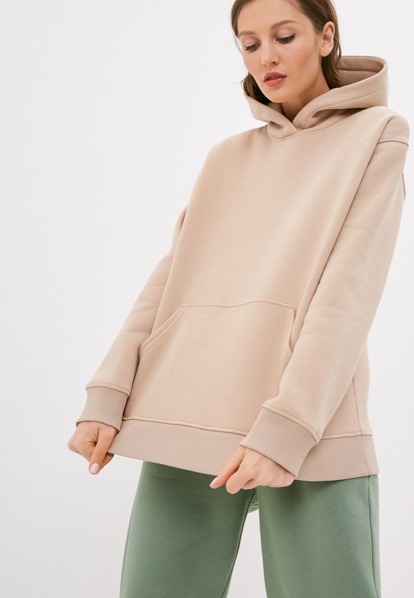 

Худи Qode Wear, Бежевый, с начесом