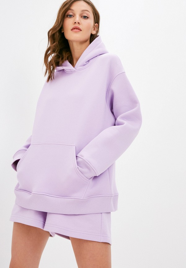

Худи Qode Wear, Фиолетовый, с начесом