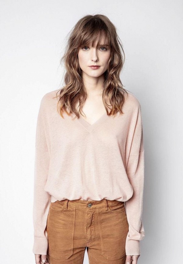 

Пуловер Zadig & Voltaire, Розовый, Zadig & Voltaire MP002XW04LHF