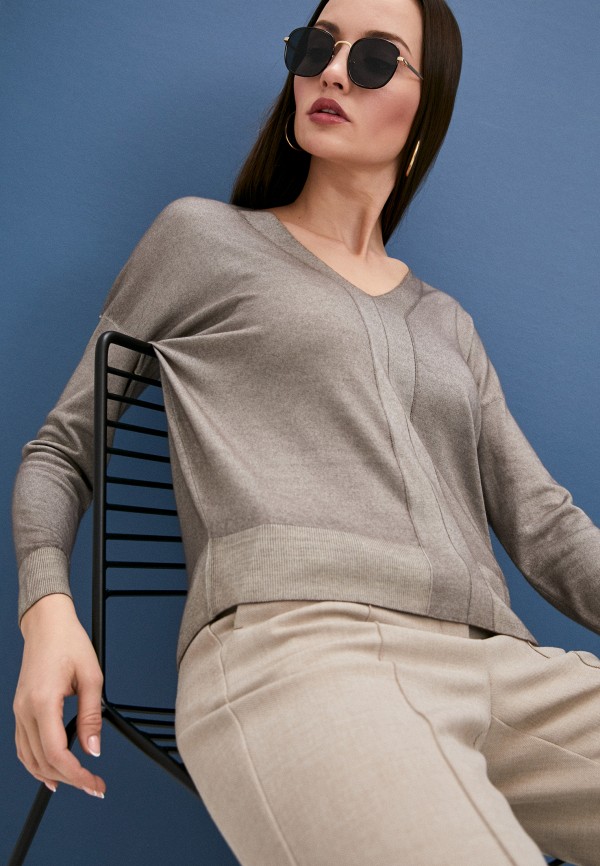 Пуловер Falconeri цвет серый  Фото 2