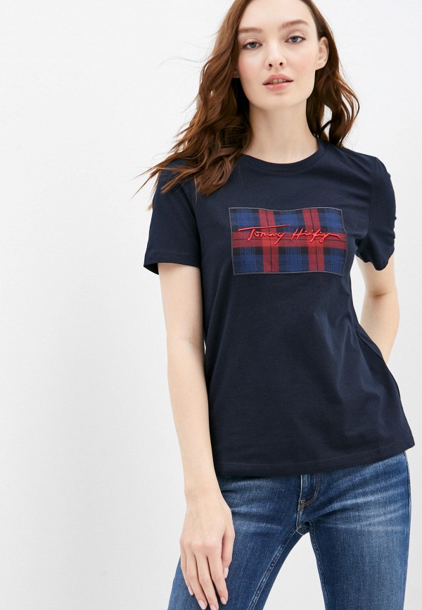 

Футболка Tommy Hilfiger, Синий, Tommy Hilfiger MP002XW04MA9