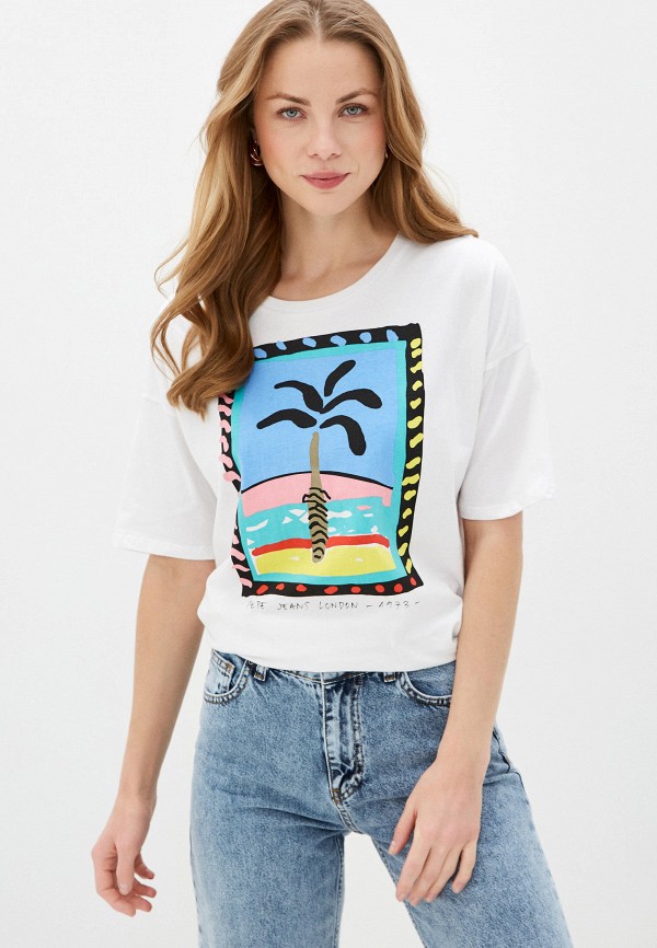 

Футболка Pepe Jeans, Белый, Pepe Jeans MP002XW04MAJ