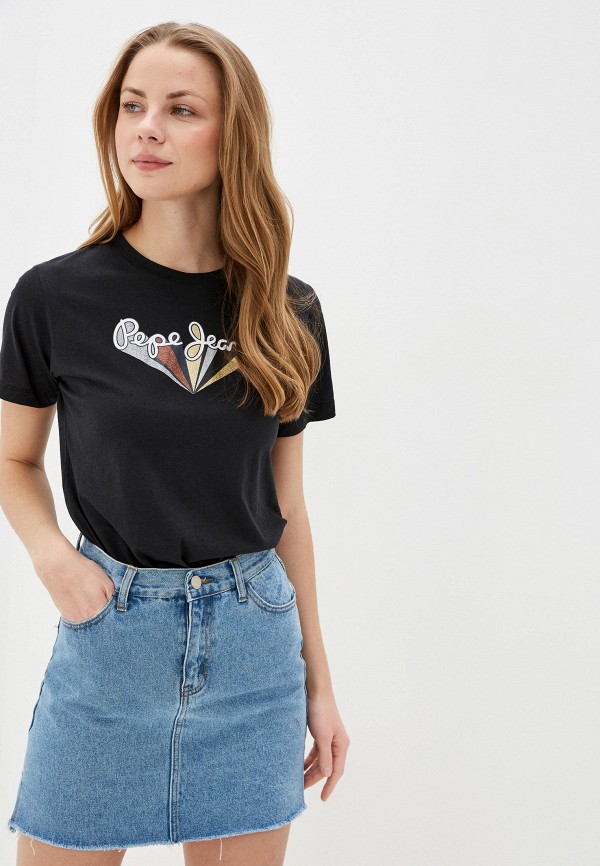 

Футболка Pepe Jeans, Черный