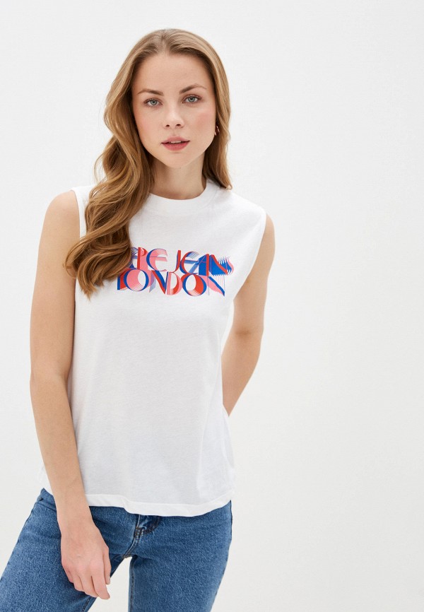 

Футболка Pepe Jeans, Белый, Pepe Jeans MP002XW04MAO