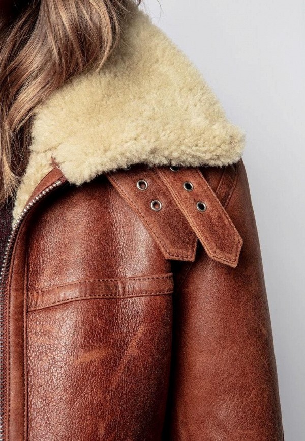 

Дубленка Zadig & Voltaire, Коричневый, Zadig & Voltaire MP002XW04MSO
