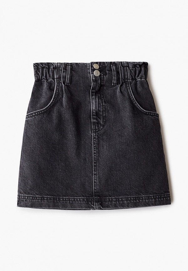 

Юбка джинсовая Topshop, Черный