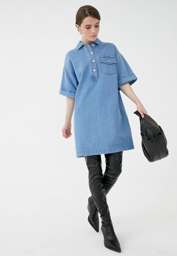 фото Платье джинсовое zarina