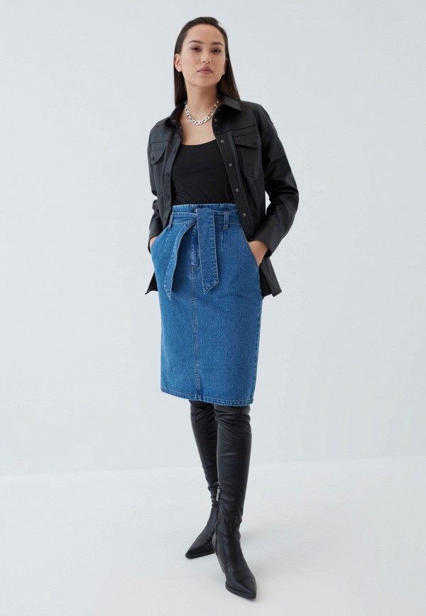 фото Юбка джинсовая zarina