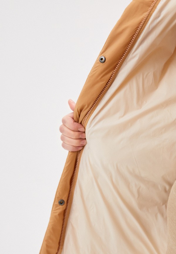 Куртка утепленная Sela цвет бежевый  Фото 4