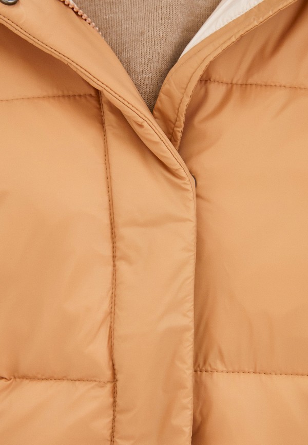 Куртка утепленная Sela цвет бежевый  Фото 5