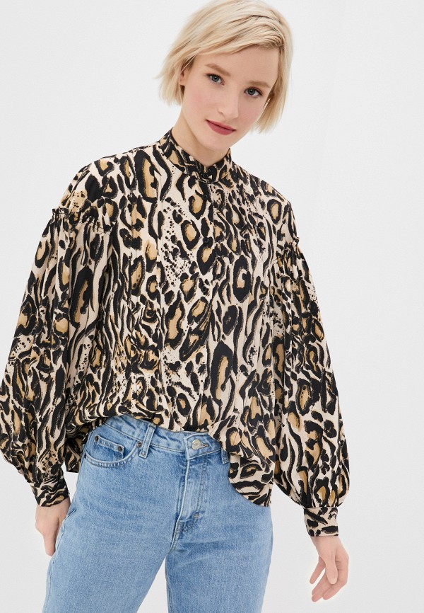 

Блуза Topshop, Бежевый
