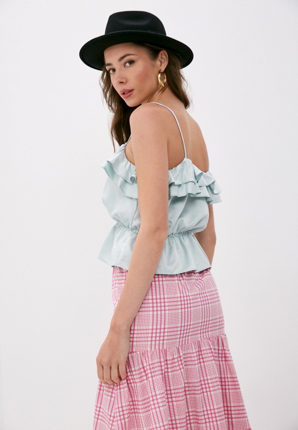 

Топ Topshop, Бирюзовый