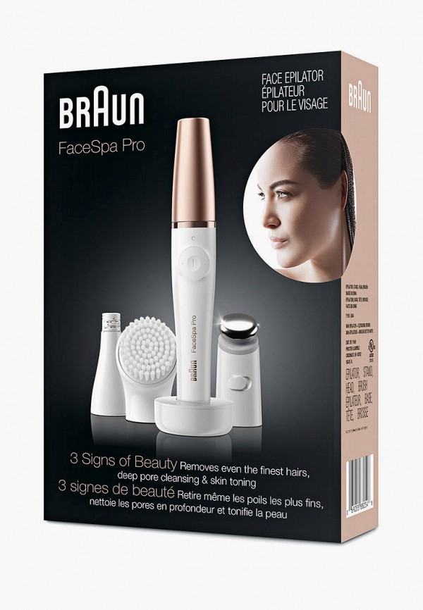 

Эпилятор Braun, Белый, FaceSpa Pro 911
