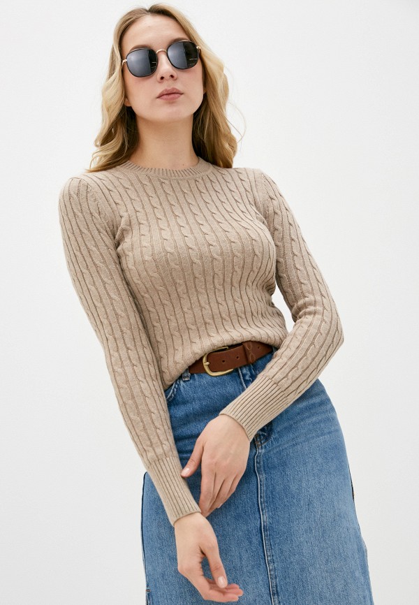 

Джемпер Superdry, Бежевый, CROYDE CABLE CREW