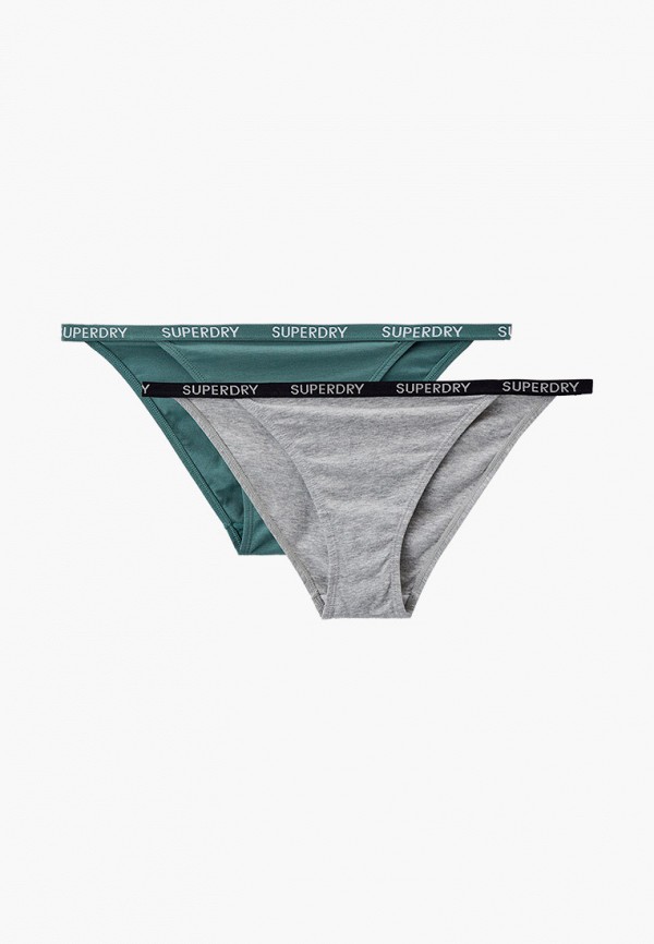

Трусы 2 шт. Superdry, Разноцветный, HARPER HIGH WAIST BIKINI BRIEF