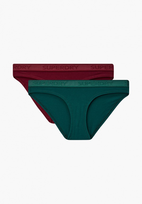 

Трусы 2 шт. Superdry, Разноцветный, GRACE SUPER BRIEF