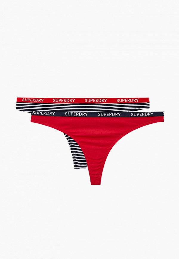 

Трусы 2 шт. Superdry, Разноцветный, HARPER THONG