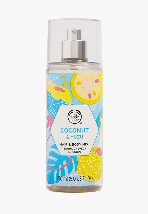 

Спрей для тела The Body Shop, Прозрачный, и волос "Кокос и юзу"
