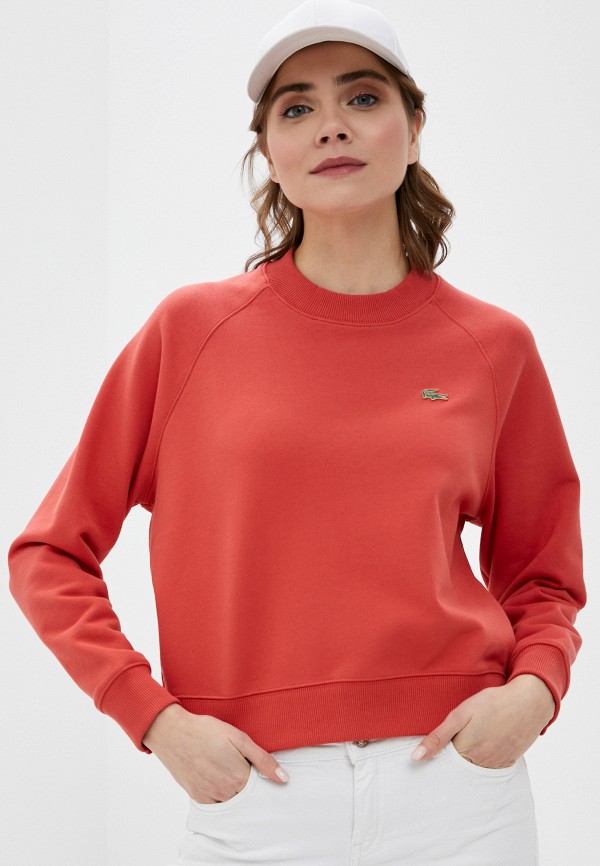 

Свитшот Lacoste, Коралловый