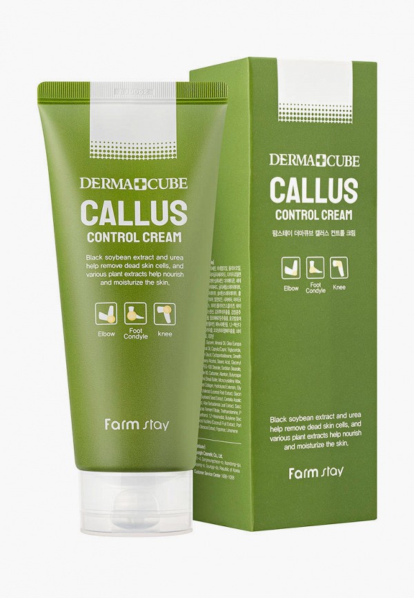 

Средство от мозолей Farm Stay, Белый, DERMACUBE CALLUS CONTROL, 180 мл