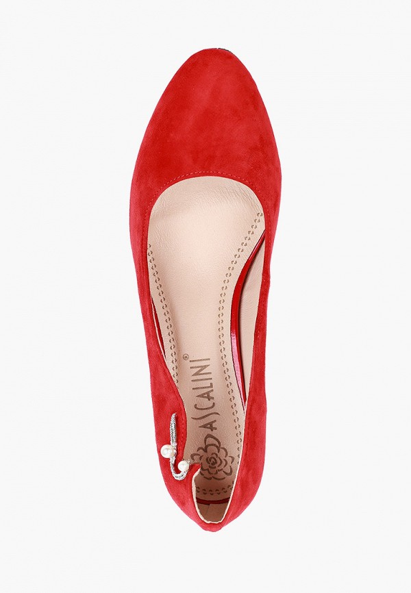 Туфли Ascalini цвет красный  Фото 4