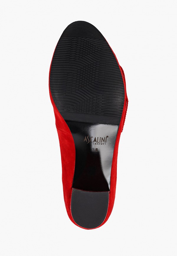 Туфли Ascalini цвет красный  Фото 5