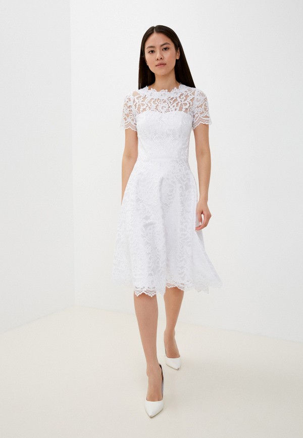 Платье Lakshmi fashion. Цвет: белый. Сезон: Весна-лето 2021.