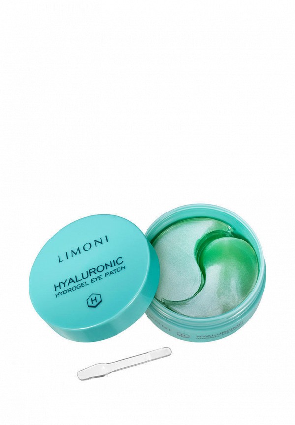 

Патчи для глаз Limoni, Бирюзовый, гидрогелевые с гиалуроновой кислотой Hyaluronic, 60 шт.