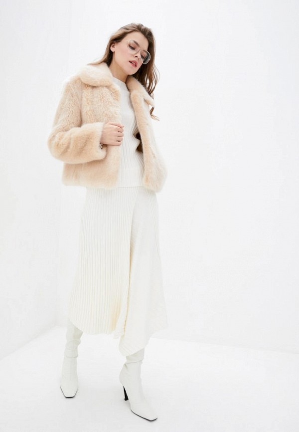 

Шуба Miss Sixty, Бежевый, Miss Sixty MP002XW04WH4