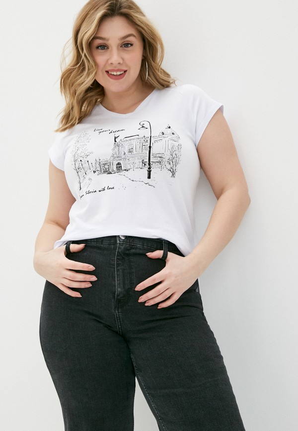 

Футболка Adele Fashion, Белый