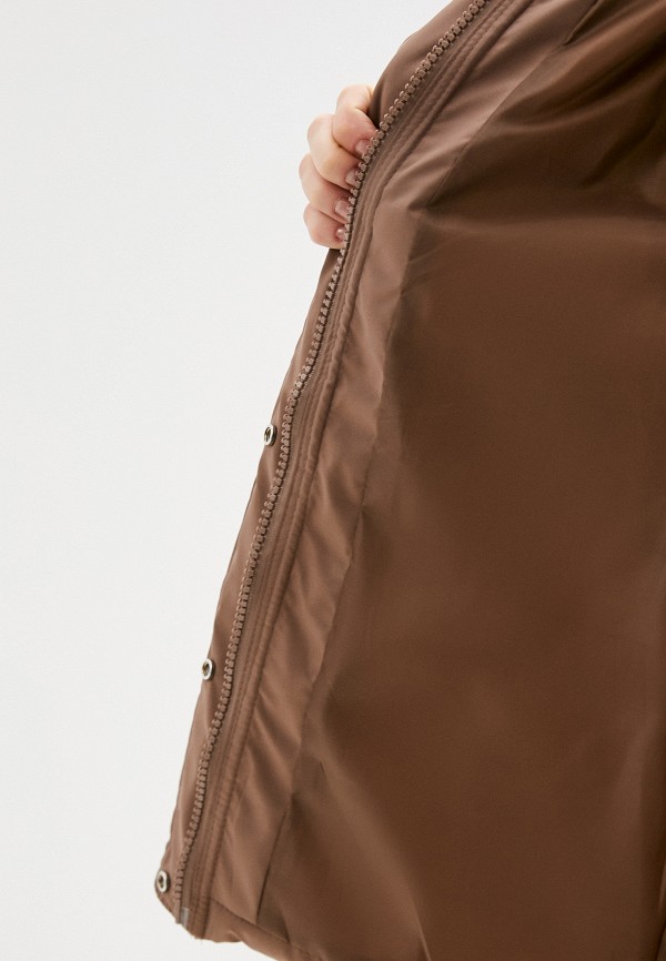 Куртка утепленная Fadjo цвет коричневый  Фото 4