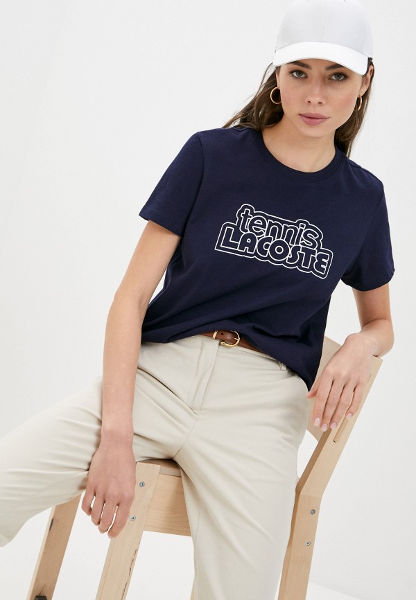 

Футболка Lacoste, Синий