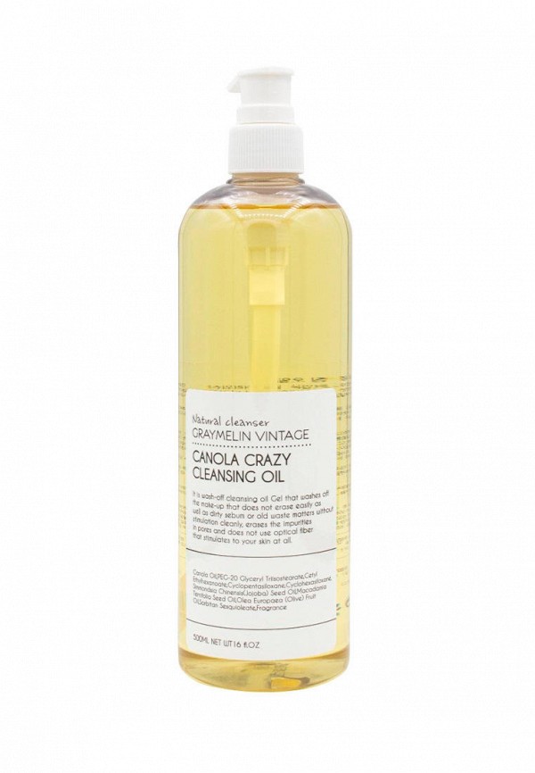 

Гидрофильное масло Graymelin, Желтый, Graymelin Canola Cleansing Oil, 500 мл