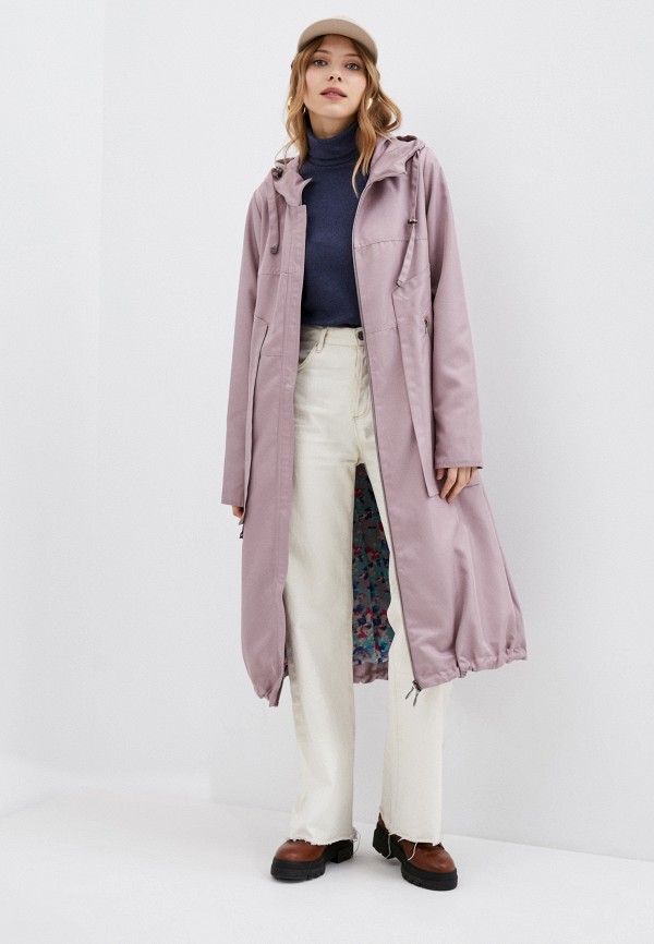 Плащ Dimma розовый, размер 42, фото 2