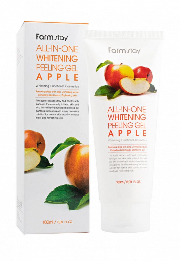 

Пилинг для лица Farm Stay, Белый, Cream Apple 180 мл