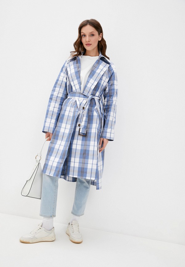 

Плащ Balunova Fashion Design Studio, Голубой