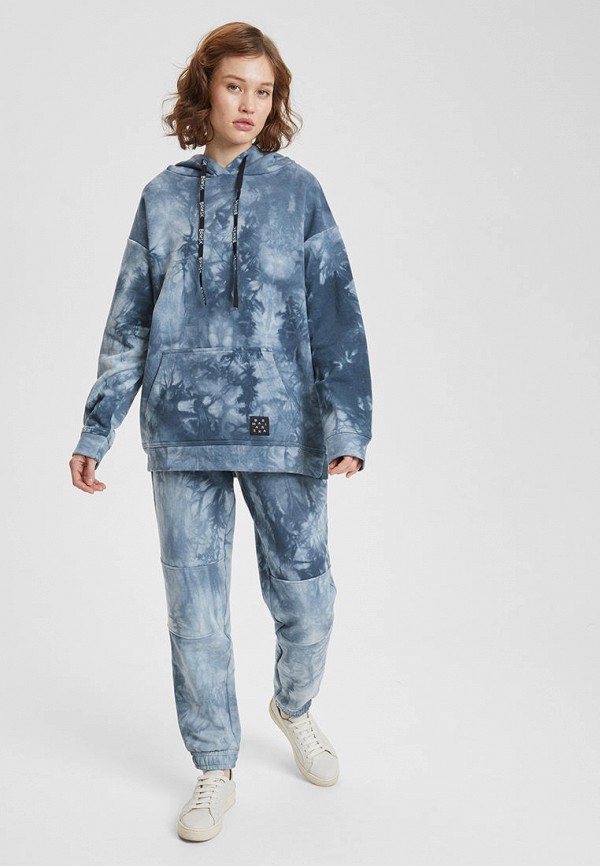 

Худи Barmariska, Синий, Tie-dye