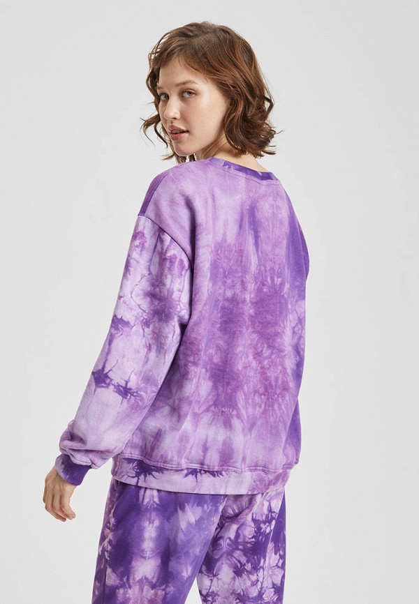 

Свитшот Barmariska, Фиолетовый, Tie-dye