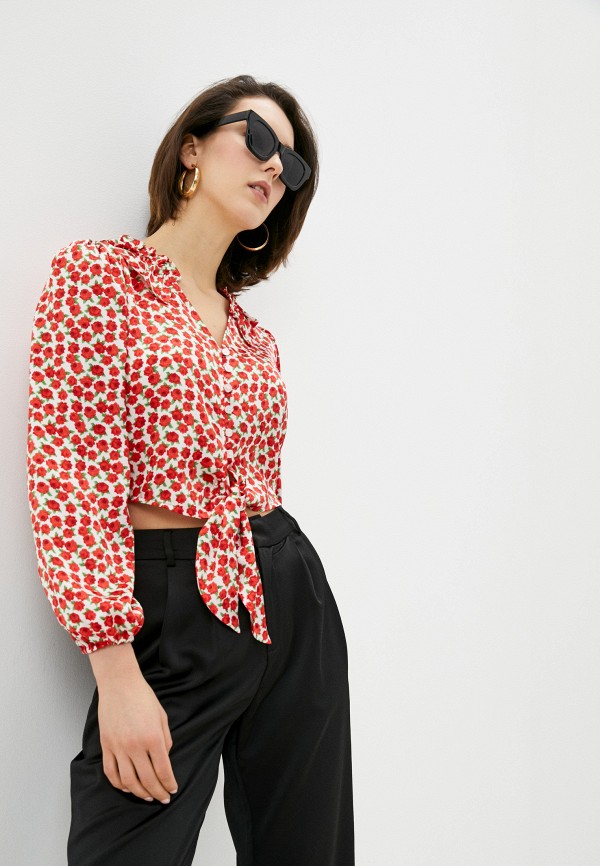

Блуза Topshop, Красный