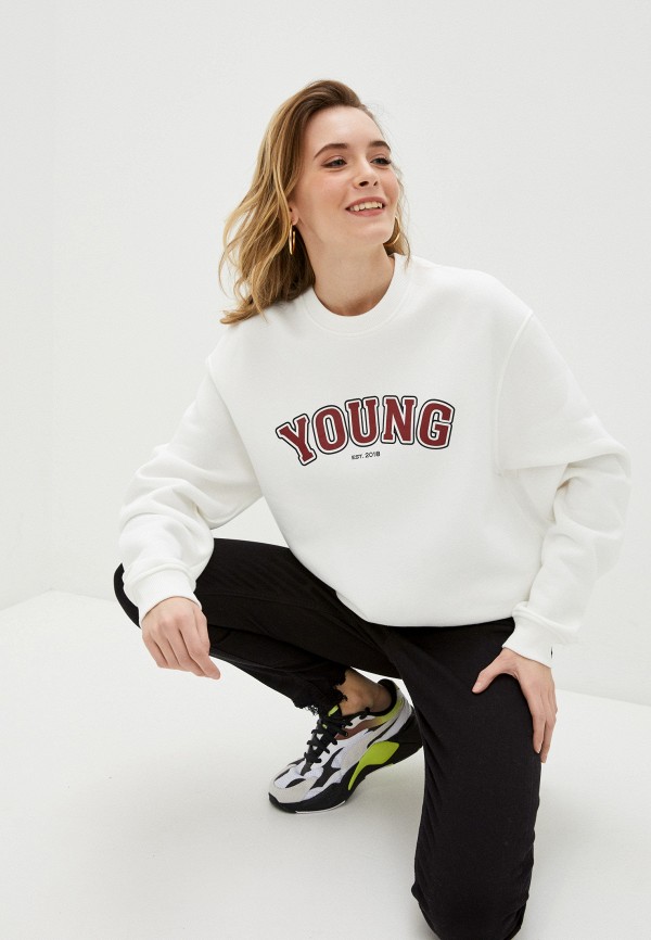 

Свитшот Young&Beautiful, Белый