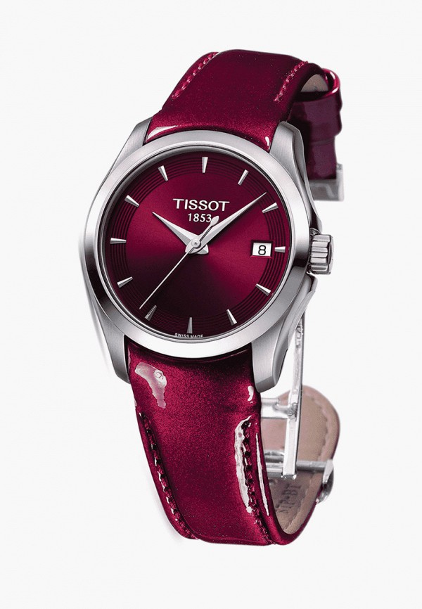 Часы Tissot цвет бордовый  Фото 3