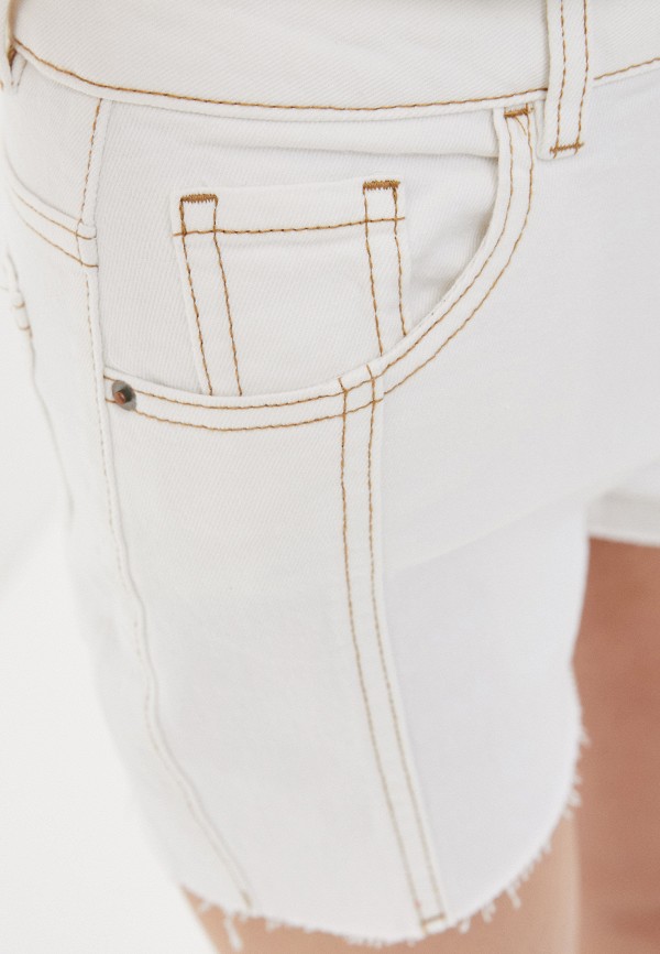 Шорты джинсовые O'stin цвет белый  Фото 4