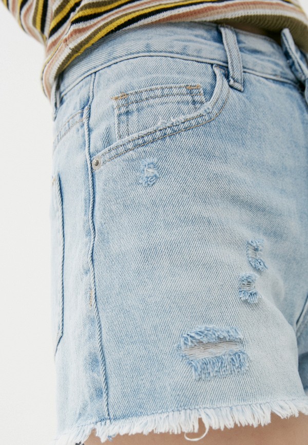 Шорты джинсовые O'stin цвет голубой  Фото 4