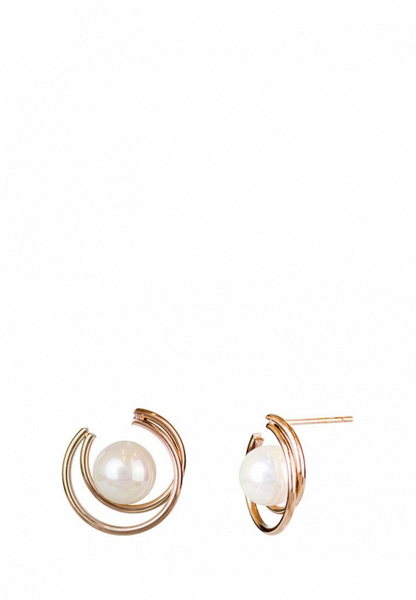 

Серьги Sherl, Белый;золотой, Sherl MP002XW055HD